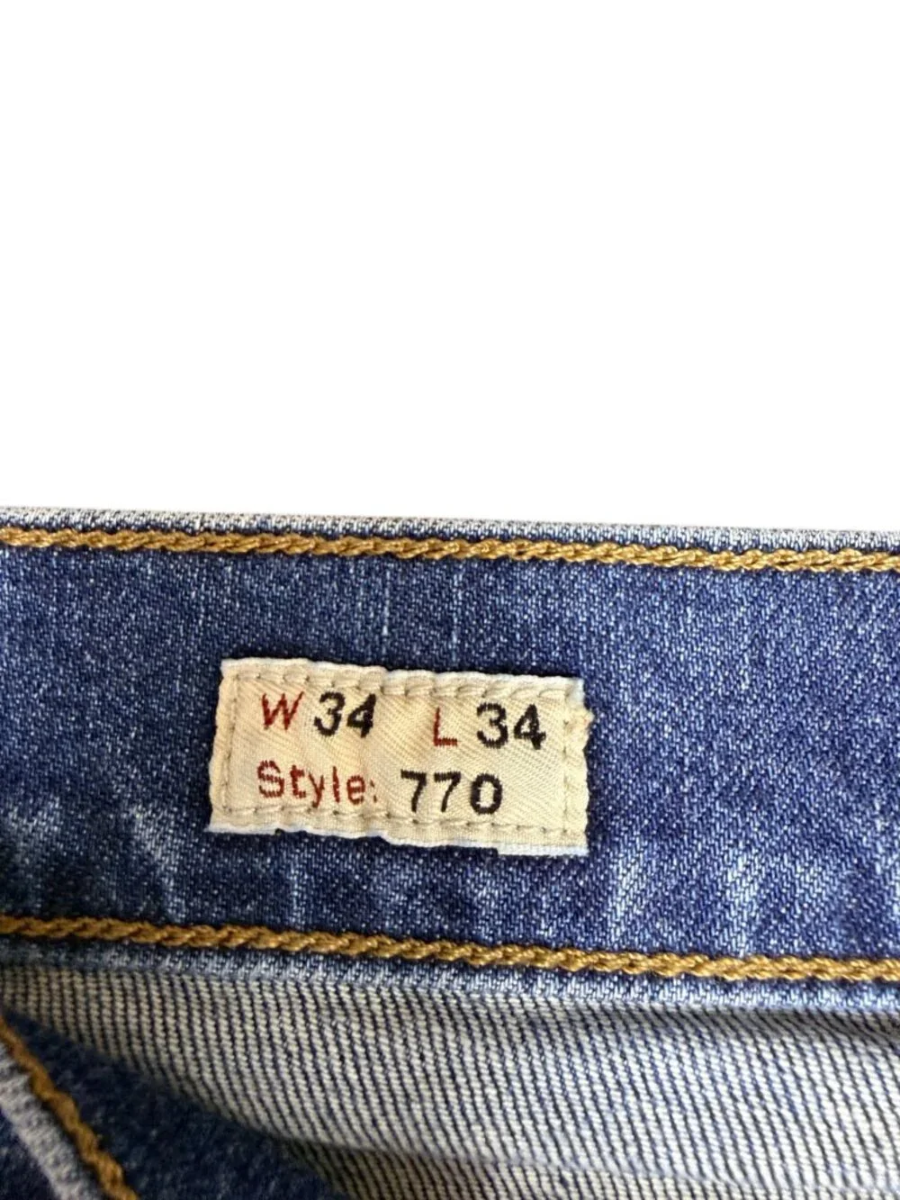 J CREW Men's‎ EUC 770™ Stretch Straight-fit Jeans | Size W34 x L34